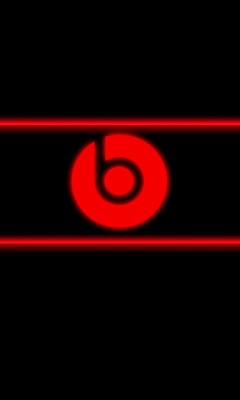Beats Studio Headphones by Dr Dre wallpaper 240x400