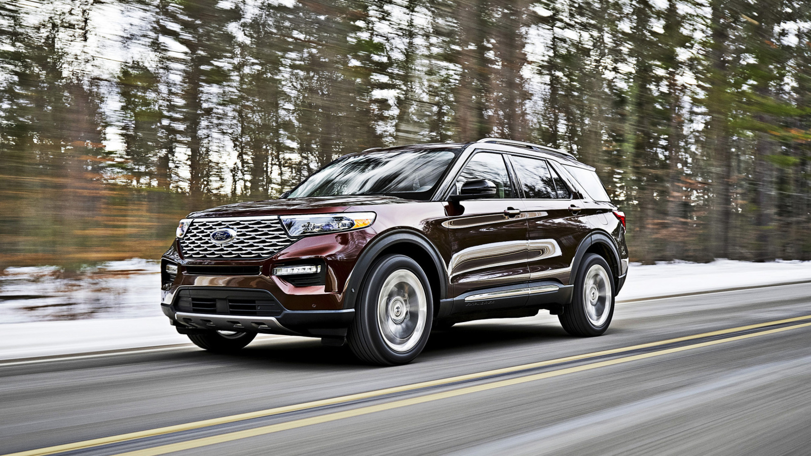 Обои 2020 Ford Explorer 1600x900