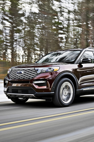 2020 Ford Explorer wallpaper 320x480