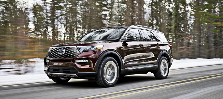 Обои 2020 Ford Explorer 720x320