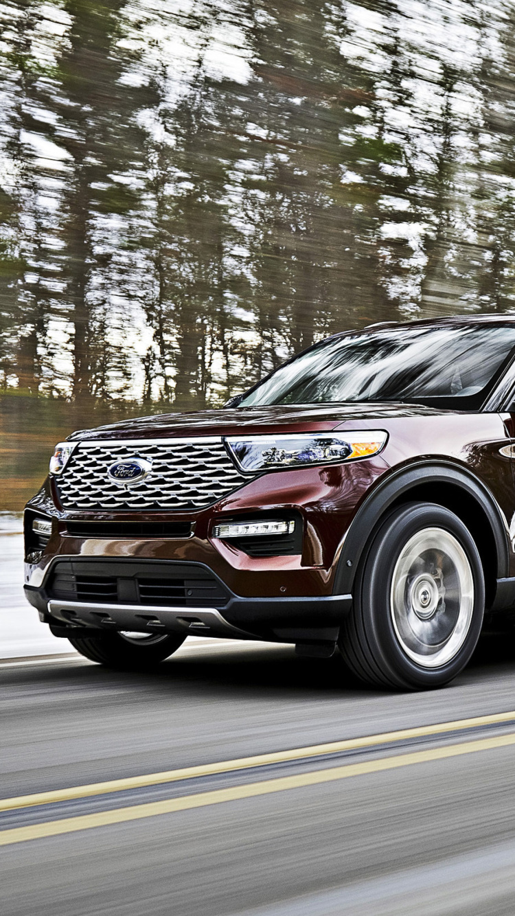 Sfondi 2020 Ford Explorer 750x1334