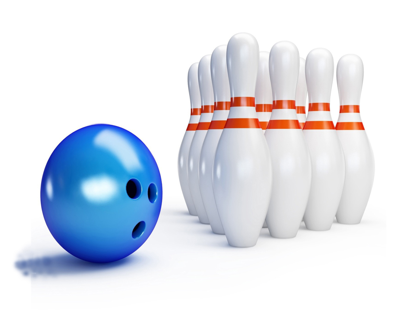 Screenshot №1 pro téma 3D Bowling 1400x1050