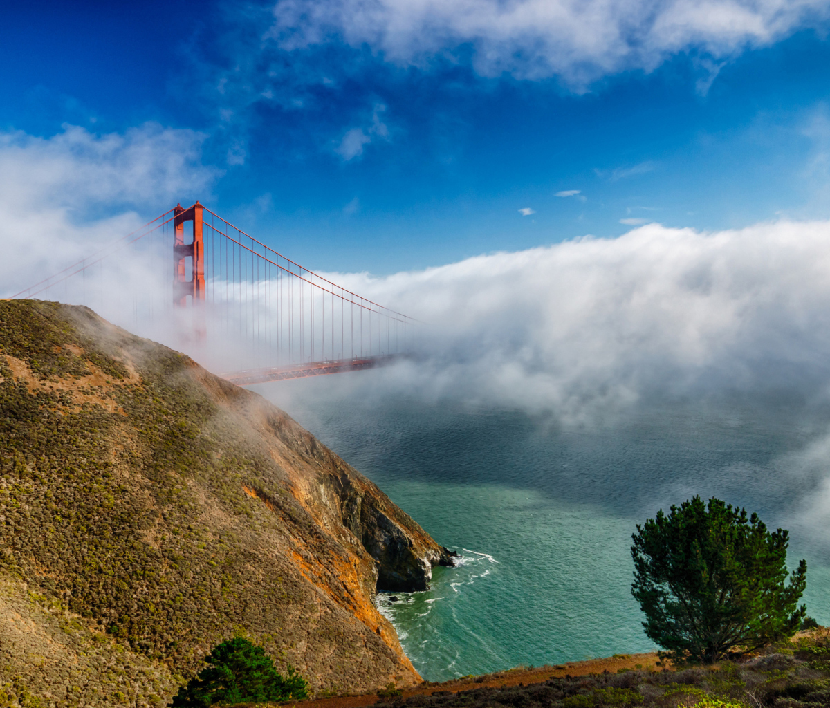 Screenshot №1 pro téma California San Francisco Golden Gate 1200x1024