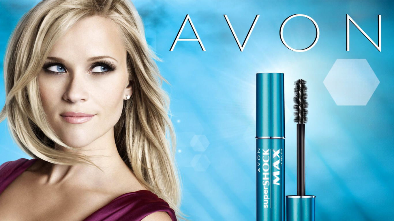 Fondo de pantalla Avon Cosmetics, Mascara 1366x768