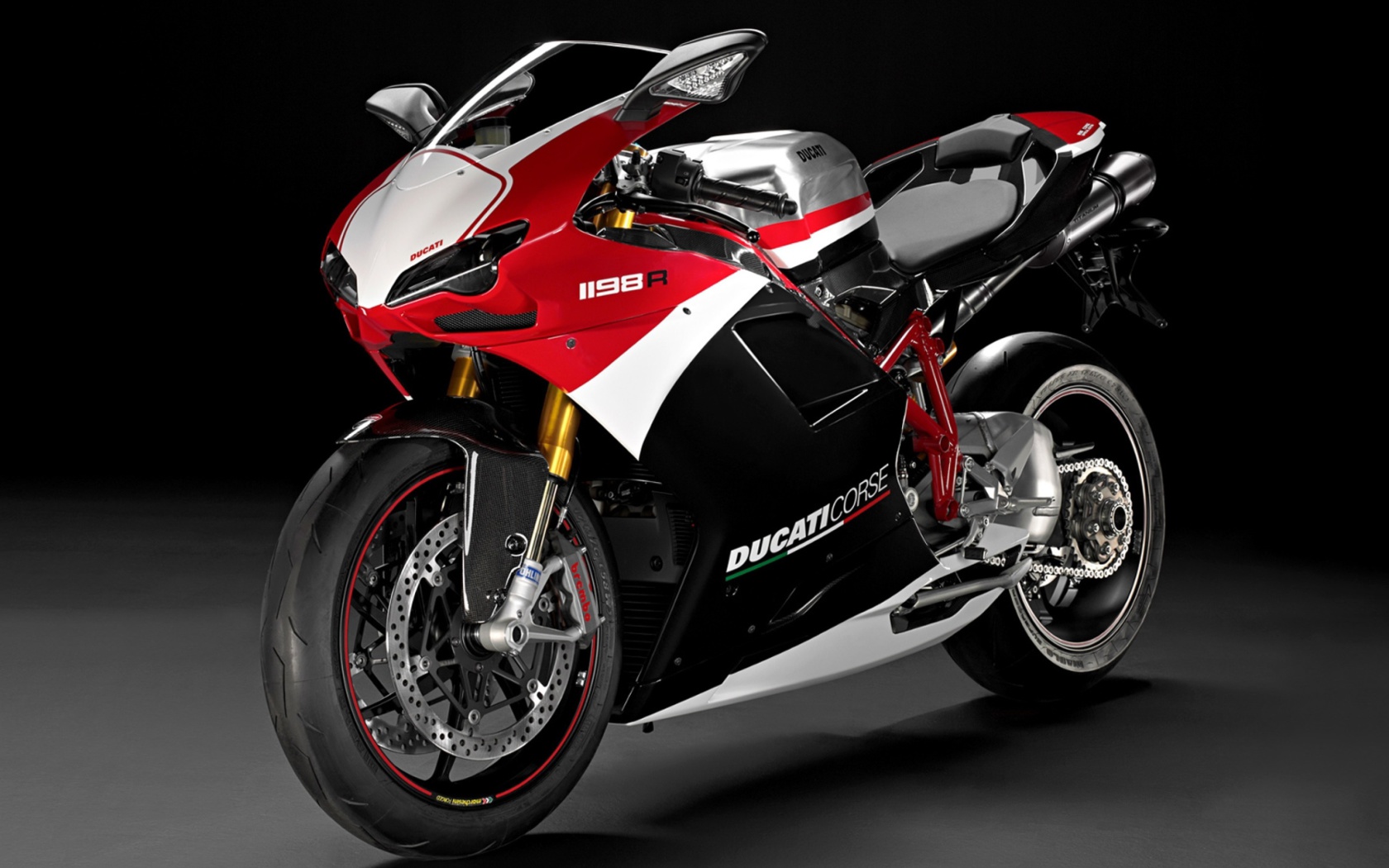 Fondo de pantalla Superbike Ducati 1198 R 1680x1050