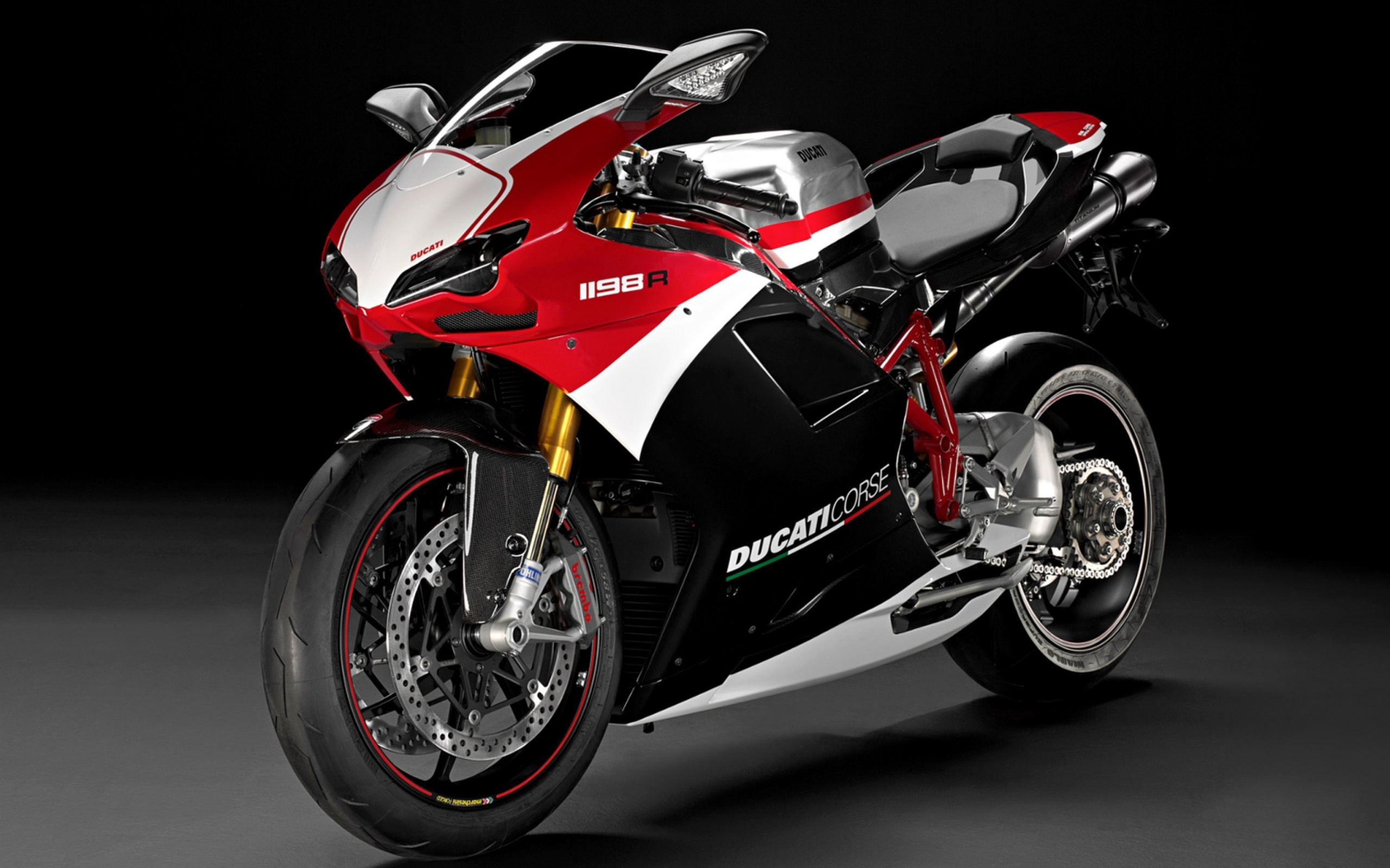 Fondo de pantalla Superbike Ducati 1198 R 2560x1600