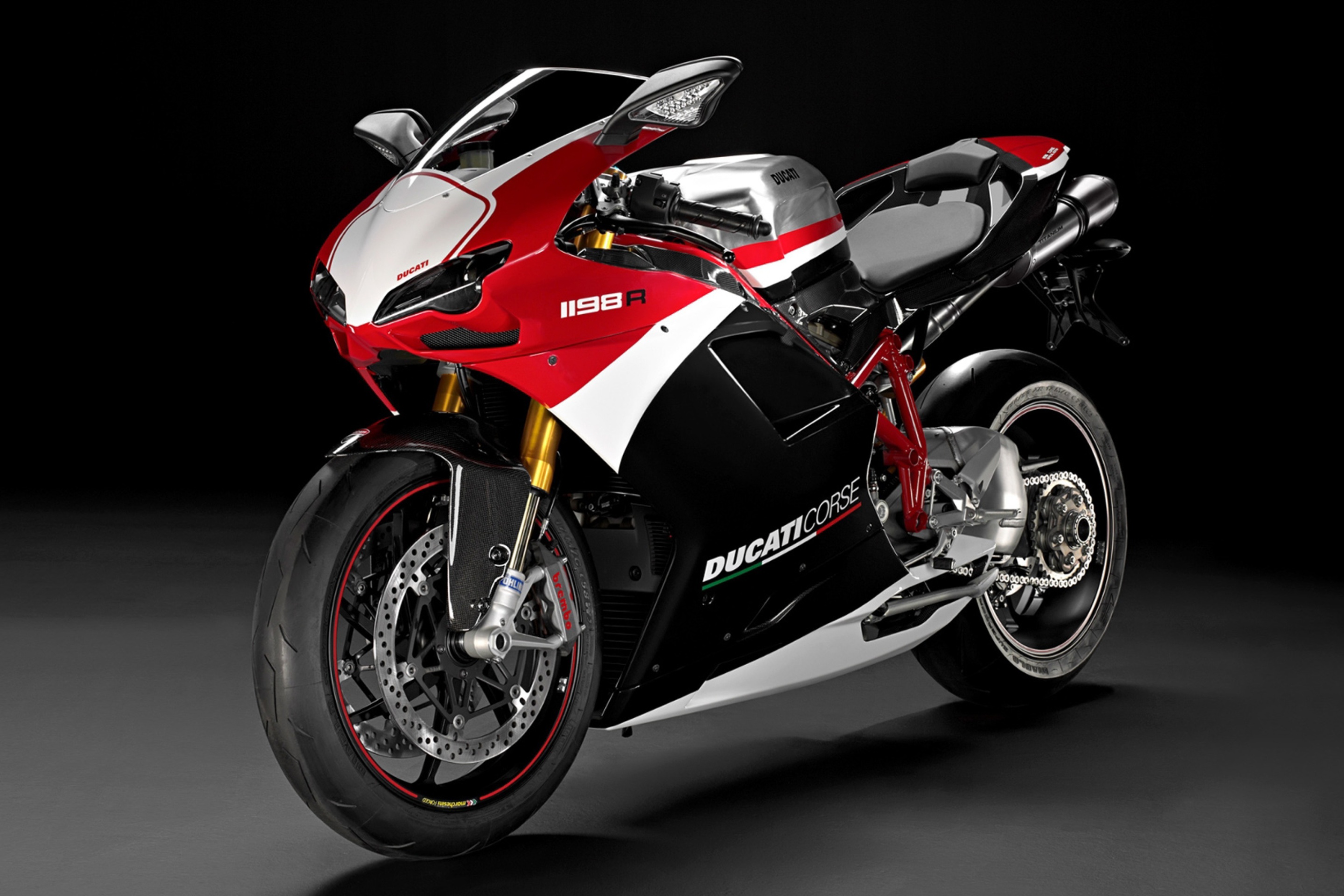 Fondo de pantalla Superbike Ducati 1198 R 2880x1920