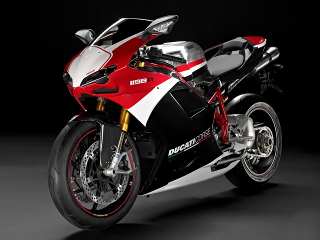 Das Superbike Ducati 1198 R Wallpaper 640x480