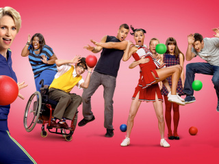 Das Glee Season 5 Wallpaper 320x240