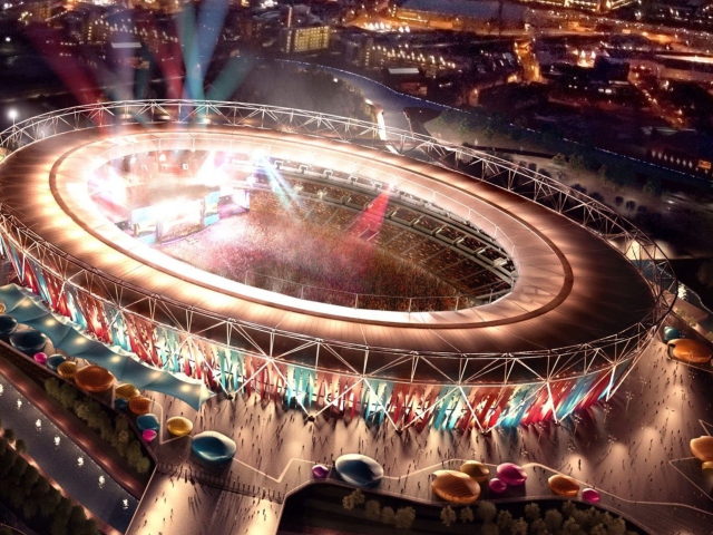 Das London Olympic Stadium Wallpaper 640x480