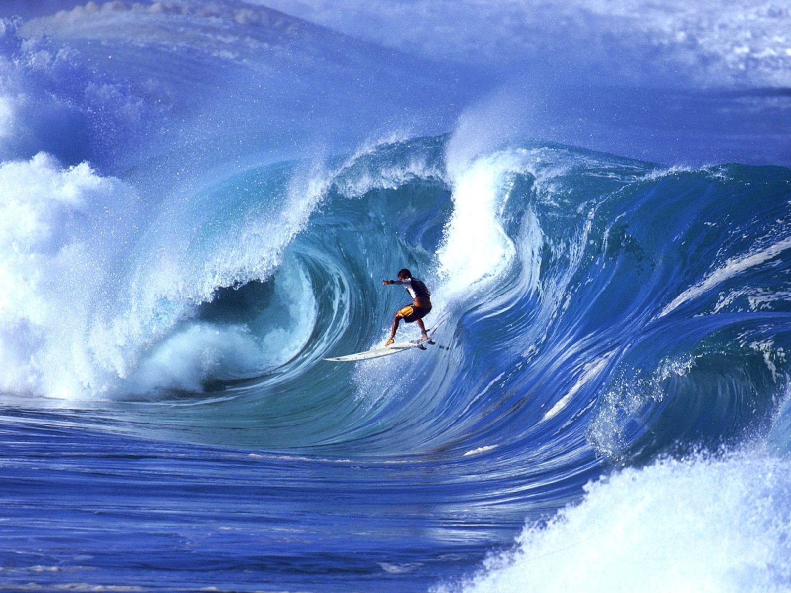 Fondo de pantalla Water Waves Surfing 1600x1200