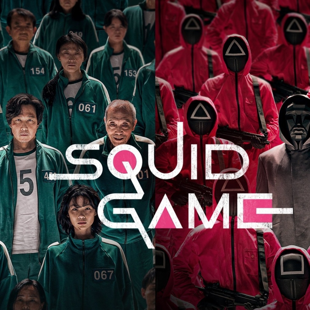 Das Squid Game Online Wallpaper 1024x1024