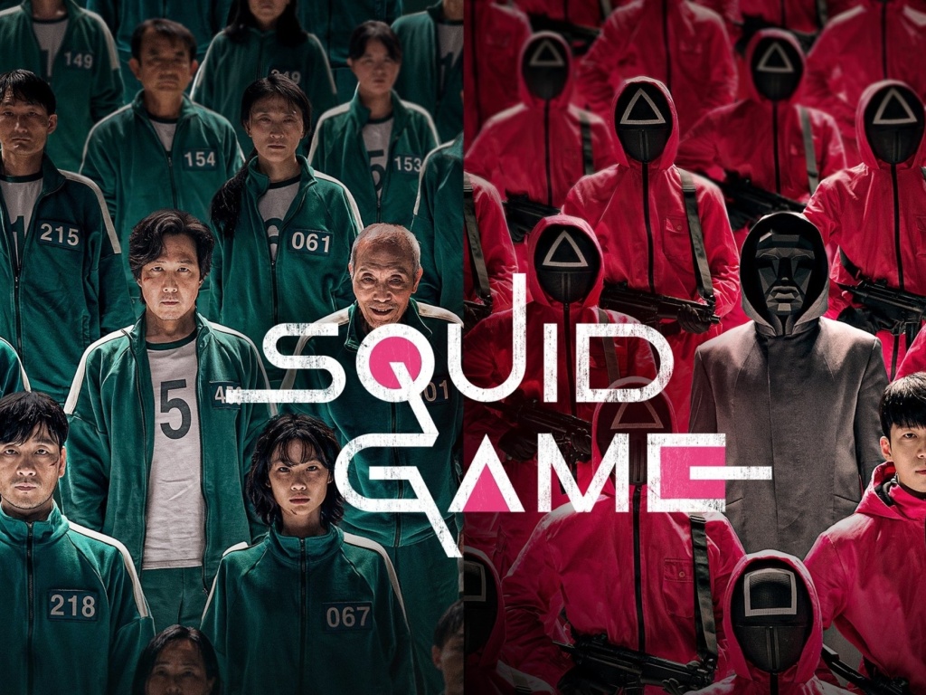 Das Squid Game Online Wallpaper 1024x768