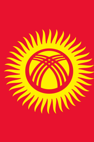Screenshot №1 pro téma Flag of Kyrgyzstan 320x480