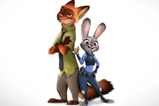 Zootopia Cartoon Background for Android, iPhone and iPad