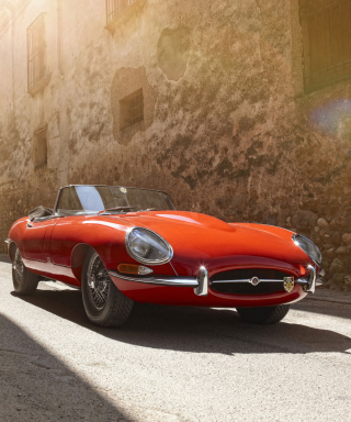 Jaguar E-Type - Obrázkek zdarma pro 360x640