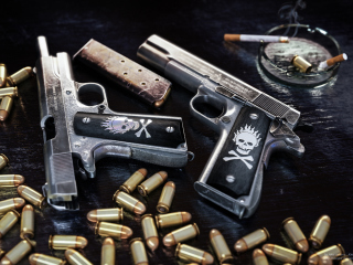 Guns And Weapons wallpaper 320x240