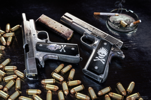 Screenshot №1 pro téma Guns And Weapons 480x320