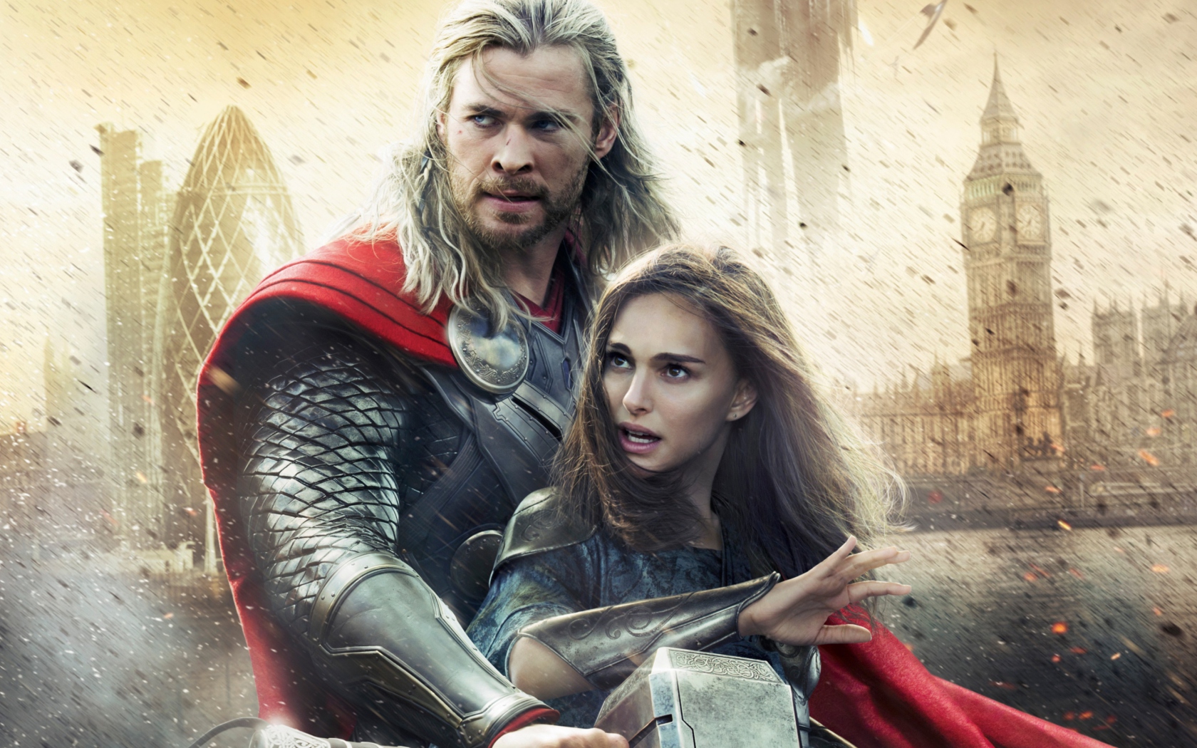 Screenshot №1 pro téma Thor The Dark World Movie 1680x1050