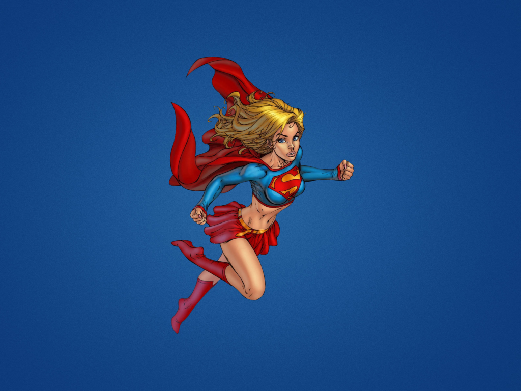 Fondo de pantalla Supergirl 1024x768