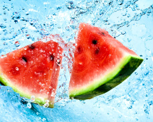 Watermelon Triangle Slices screenshot #1 220x176