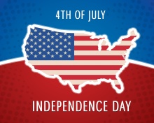 Das 4th of July, Independence Day Wallpaper 220x176