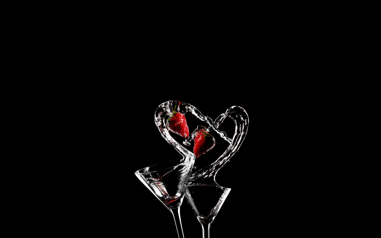 Screenshot №1 pro téma Love Cocktail 1280x800
