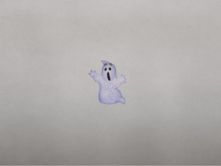 Screenshot №1 pro téma Funny Ghost Illustration 320x240