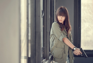 Asian Girl - Obrázkek zdarma pro Samsung Galaxy Note 4