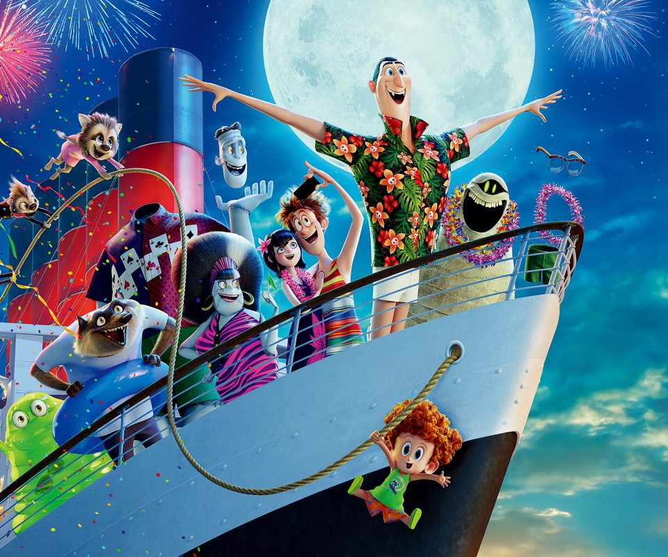 Hotel Transylvania 3 Poster wallpaper 960x800