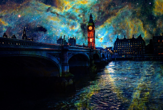 Space London Picture for Android, iPhone and iPad