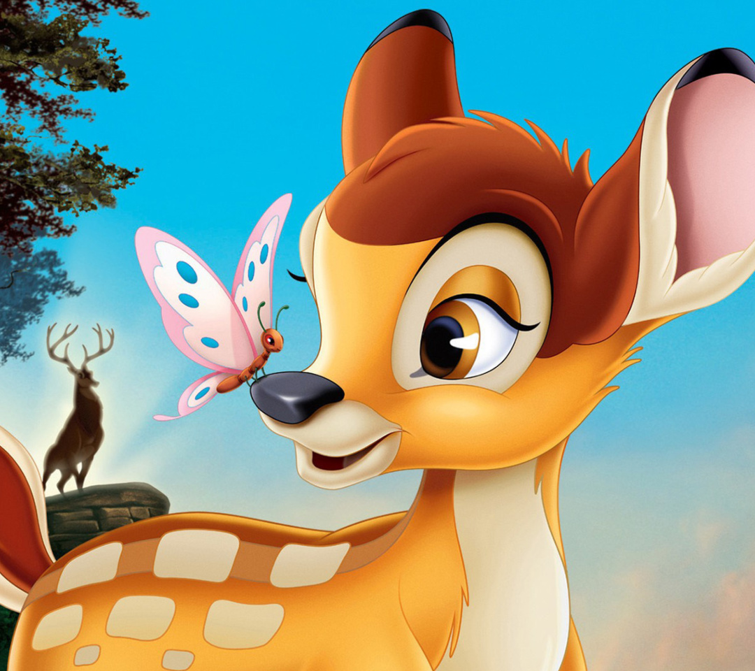 Fondo de pantalla Bambi 1080x960