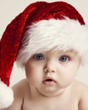 Sfondi Sweet Baby Santa 128x160