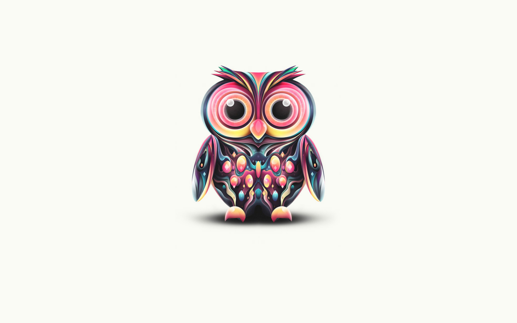 Cute Owl screenshot #1 1680x1050