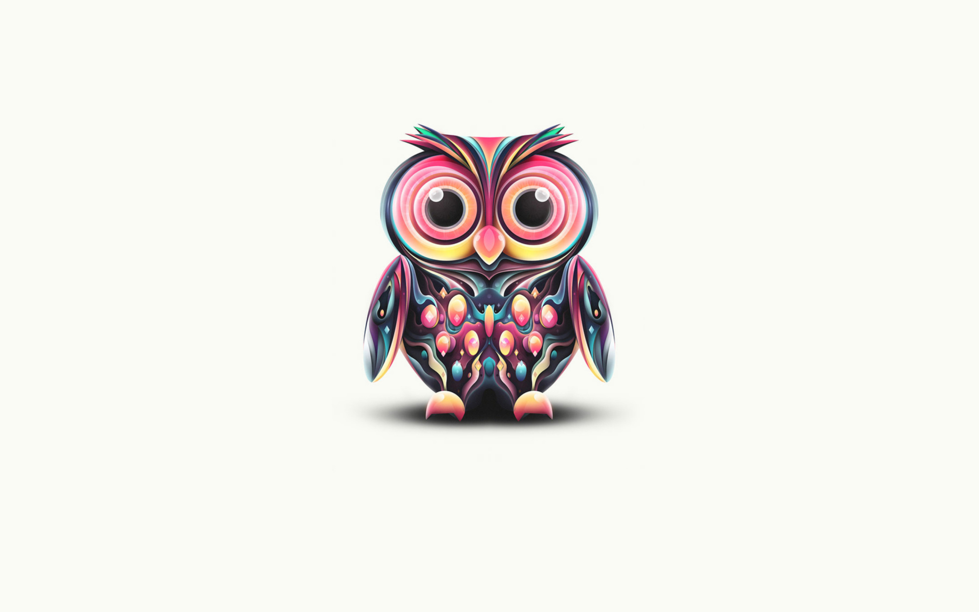 Screenshot №1 pro téma Cute Owl 1920x1200