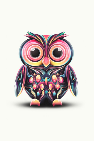 Screenshot №1 pro téma Cute Owl 320x480