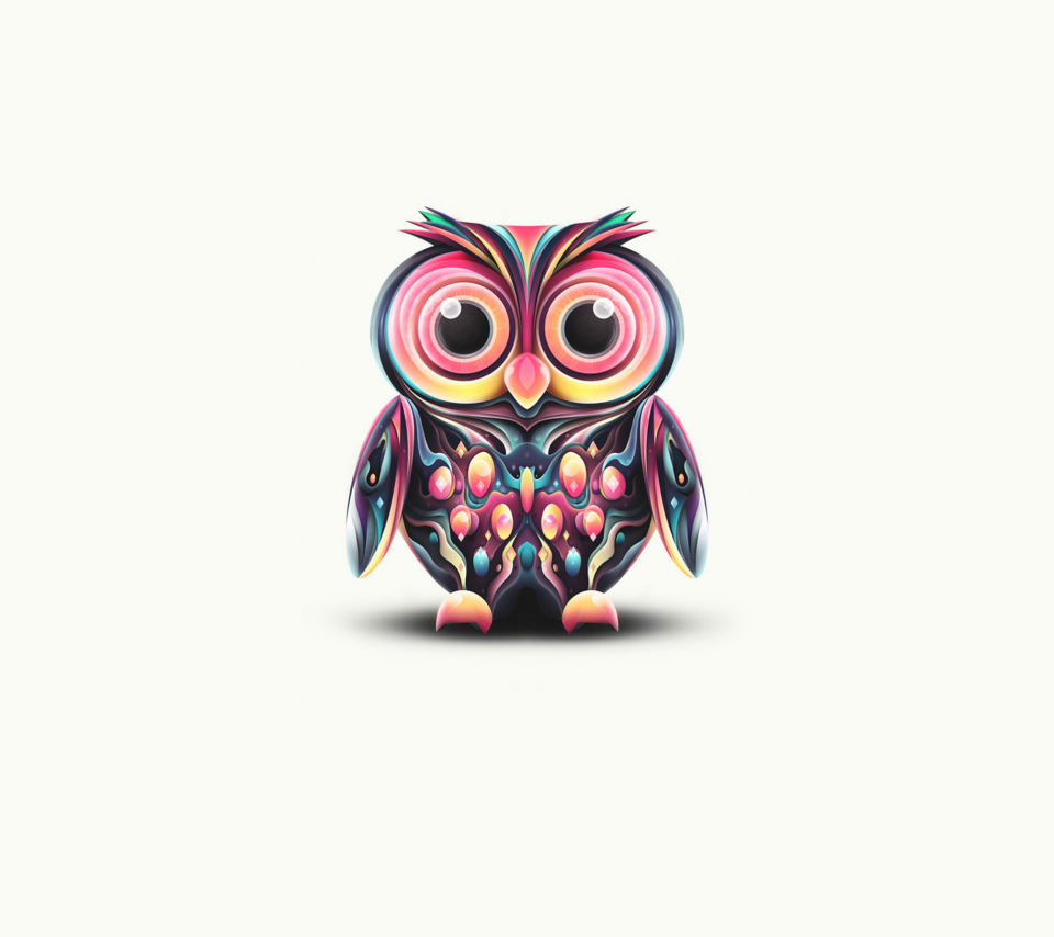 Das Cute Owl Wallpaper 960x854