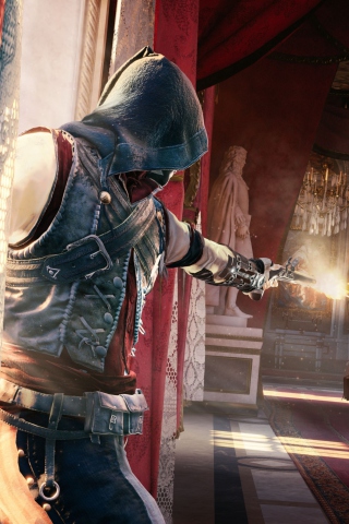 Screenshot №1 pro téma Arno Dorian - The Assassin's Creed 320x480