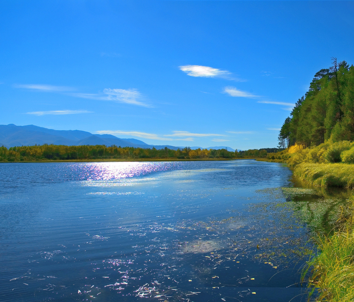 Sfondi Scenic Lake Oregon HD 1200x1024