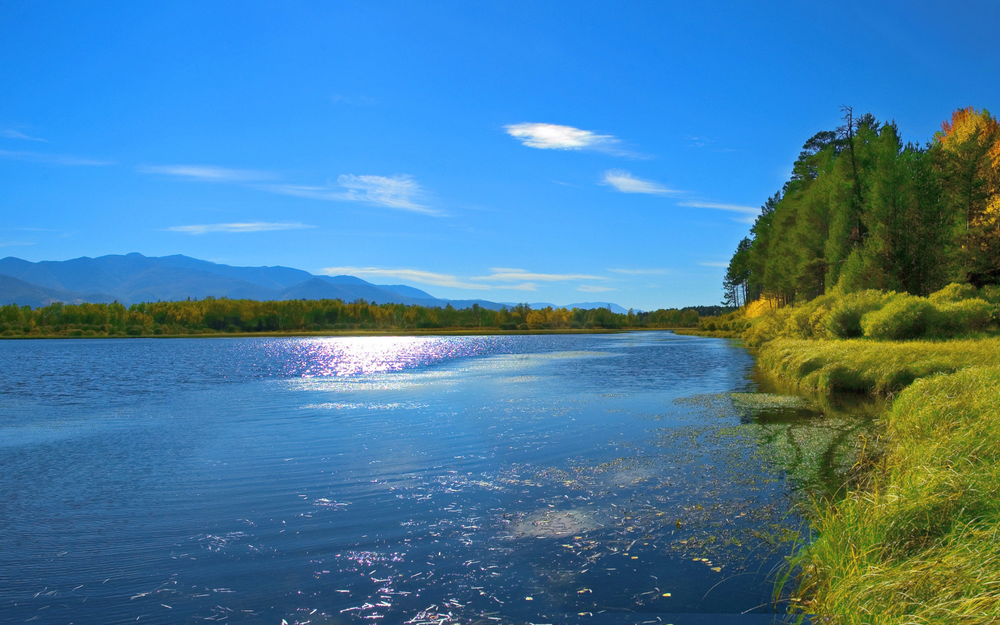 Screenshot №1 pro téma Scenic Lake Oregon HD 1440x900