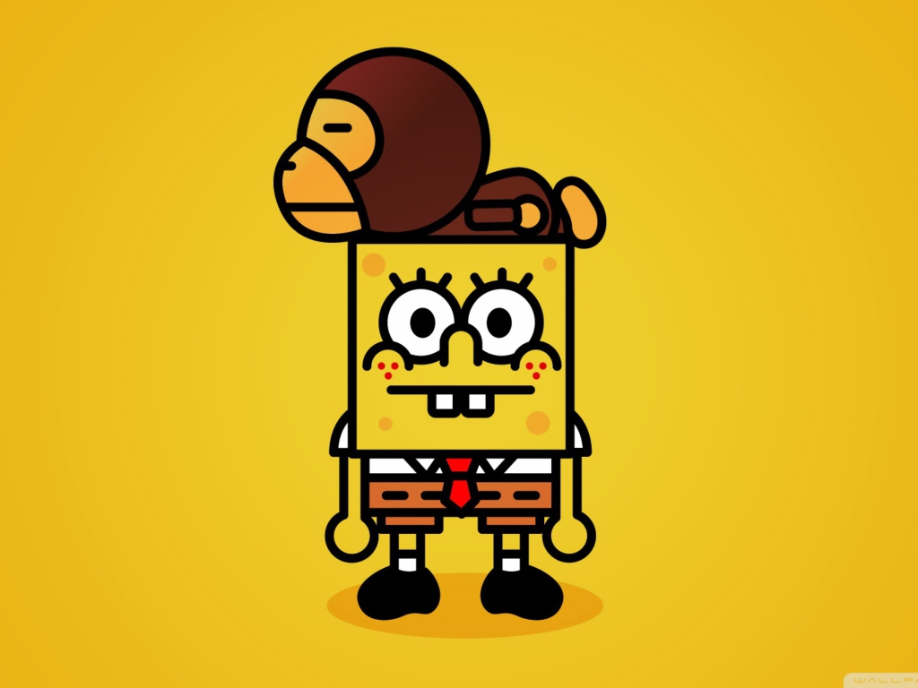 Das SpongeBob Wallpaper 1024x768