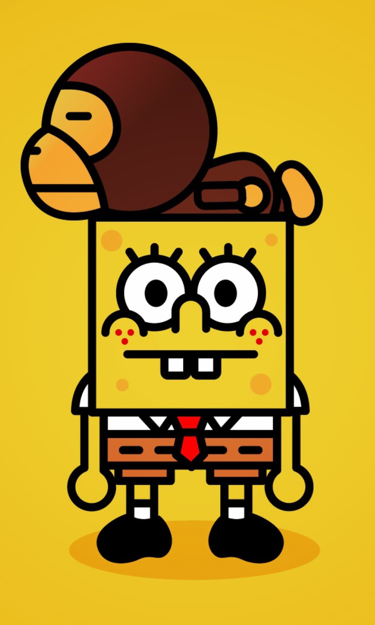 Sfondi SpongeBob 768x1280