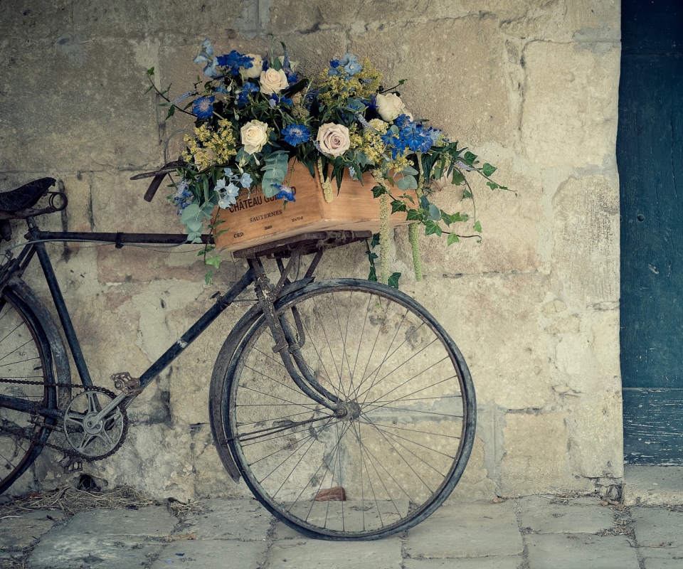 Screenshot №1 pro téma Flower Bicycle 960x800