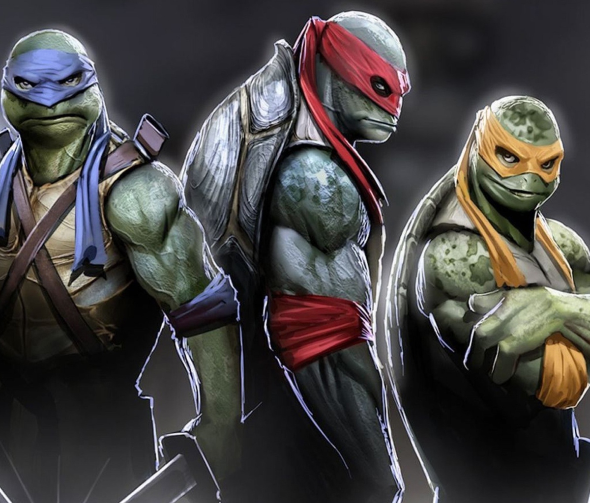 Screenshot №1 pro téma Ninja Turtles 2014 1200x1024