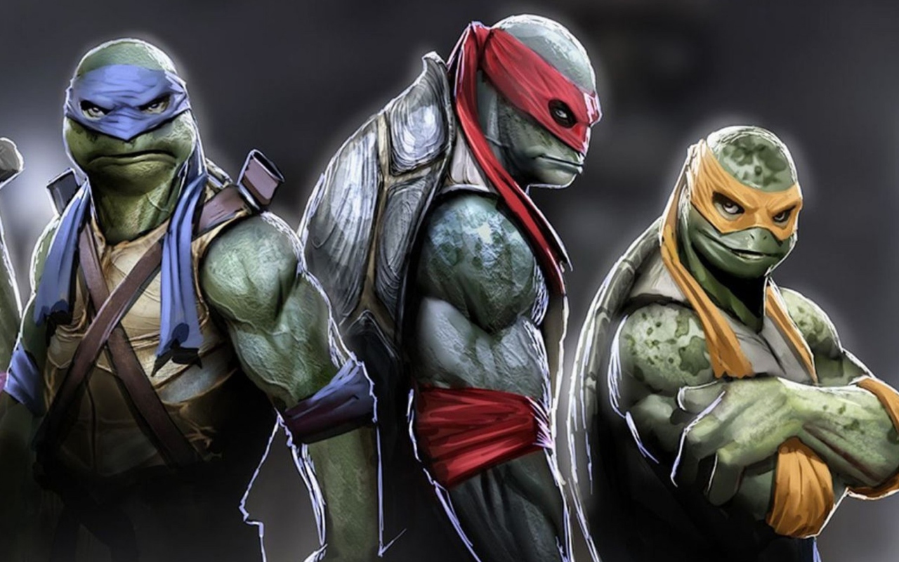 Screenshot №1 pro téma Ninja Turtles 2014 1280x800
