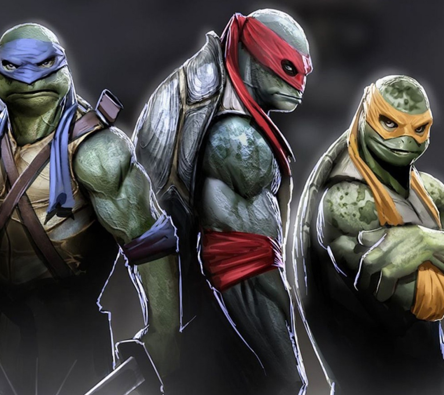 Screenshot №1 pro téma Ninja Turtles 2014 1440x1280