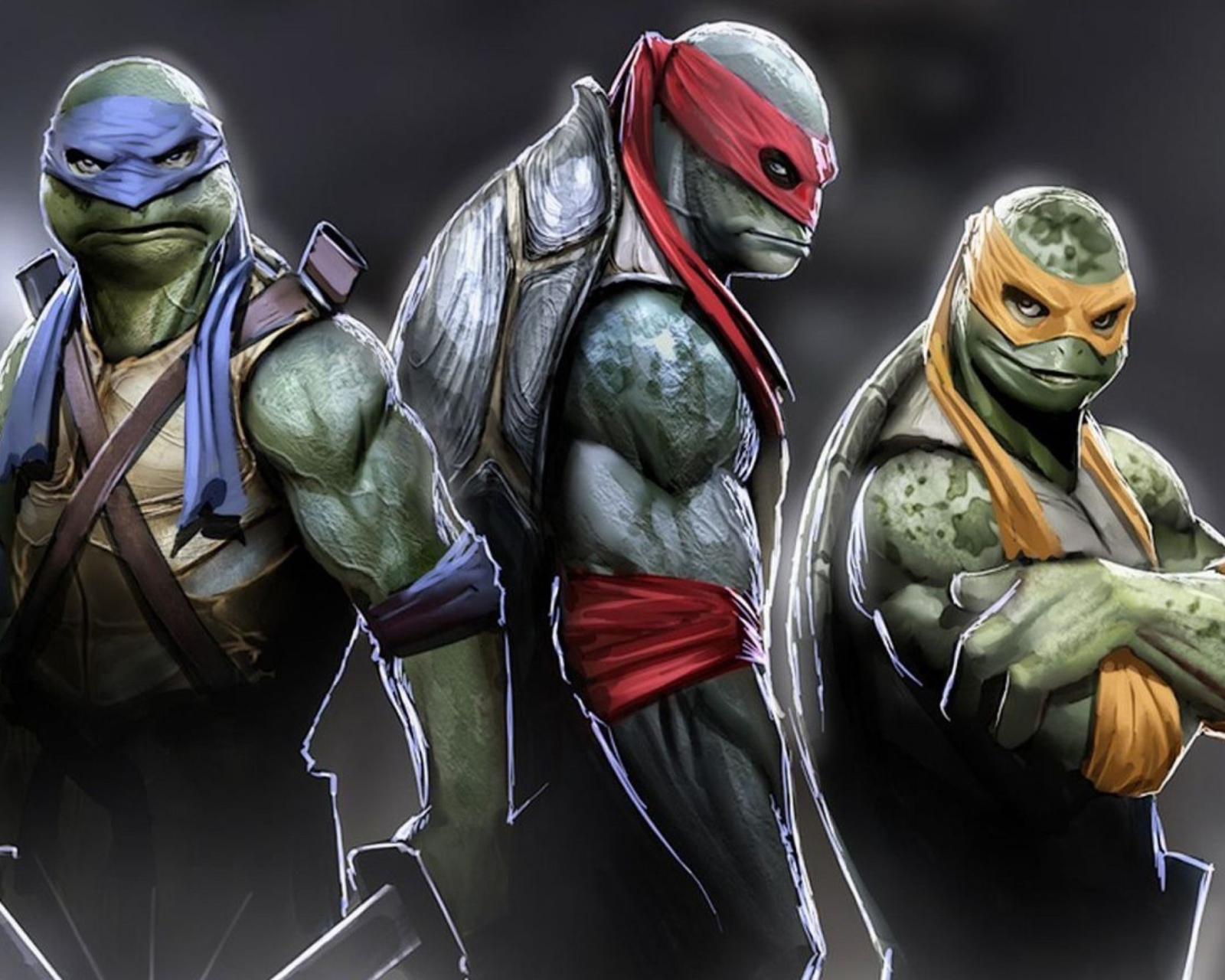 Fondo de pantalla Ninja Turtles 2014 1600x1280