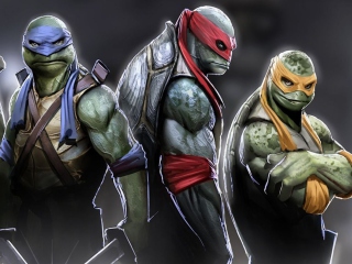 Fondo de pantalla Ninja Turtles 2014 320x240