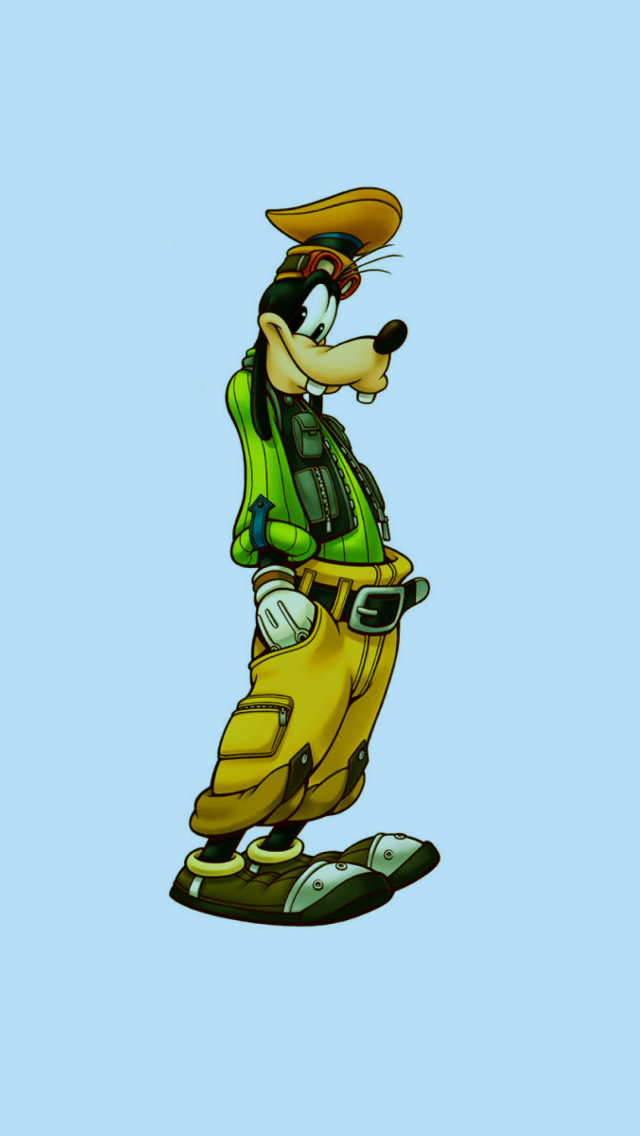 Goof - Walt Disney Cartoon Character wallpaper 640x1136