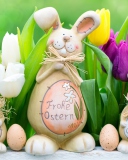 Frohe Ostern wallpaper 128x160